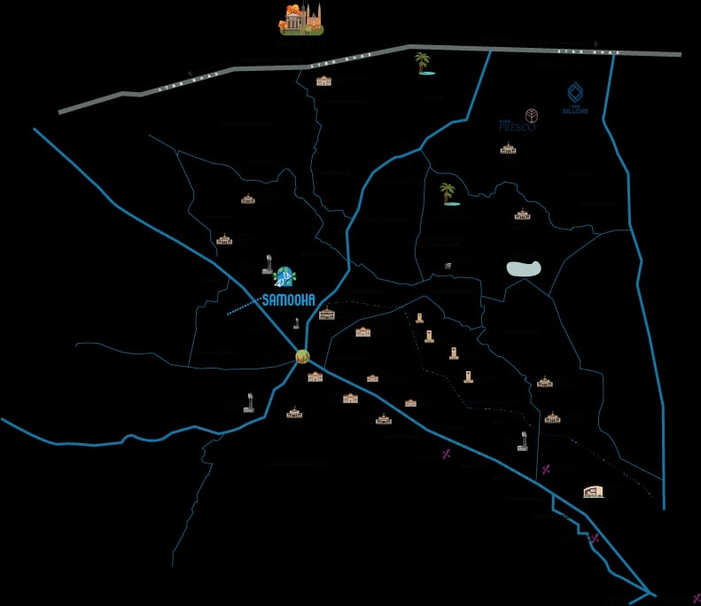 Samooha location map